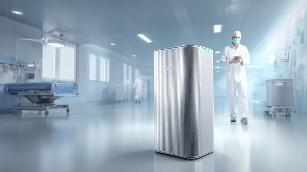 Purificador de ar hospitalar??