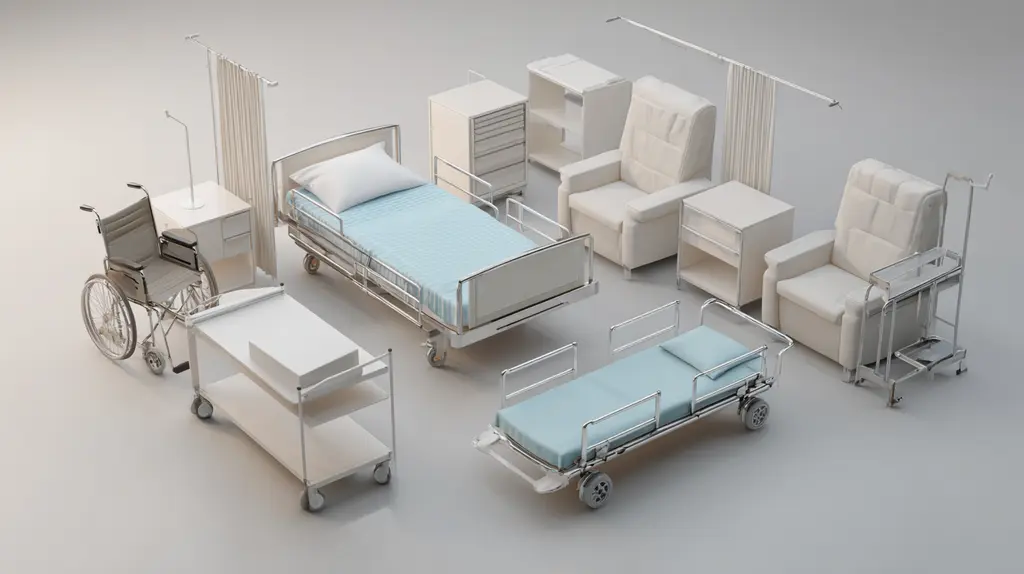 Móveis hospitalares em aço inox??